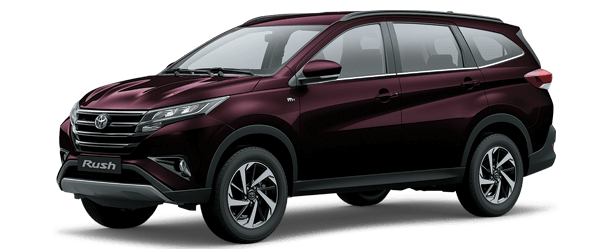 Toyota Rush màu đỏ đậm Toyota Rush màu đỏ đậm