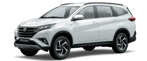 Toyota Rush màu trắng