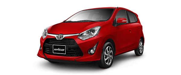 Toyota Wigo màu Đỏ-AT2