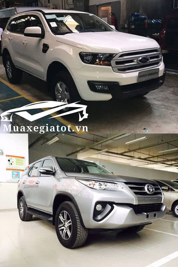 So sánh Fortuner máy dầu số sàn và Ford Everest máy dầu số sàn - TOYOTA VIỆT NAM - 1