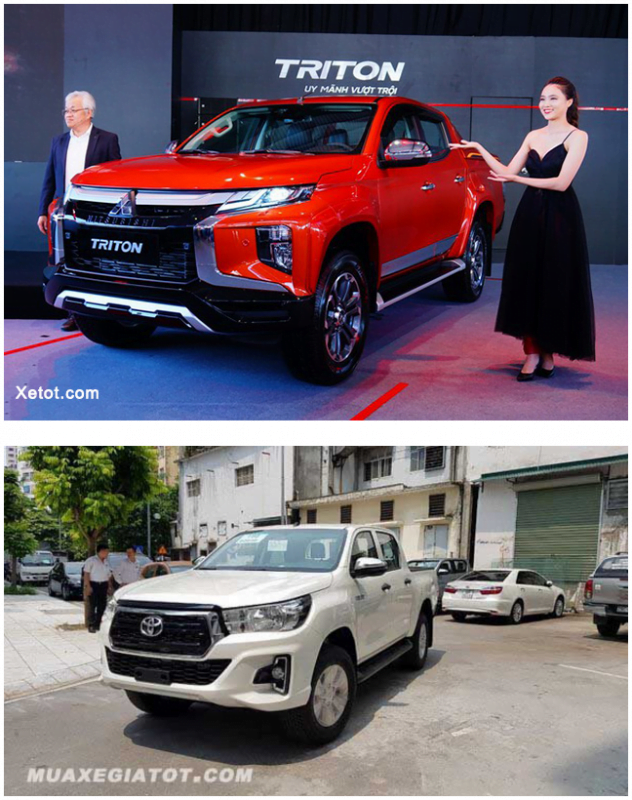 Sự khác biệt giữa Toyota Hilux 2.8G 4x4 AT MLM và Mitsubishi Triton 4x4 AT MIVEC Premium - TOYOTA VIỆT NAM - 5