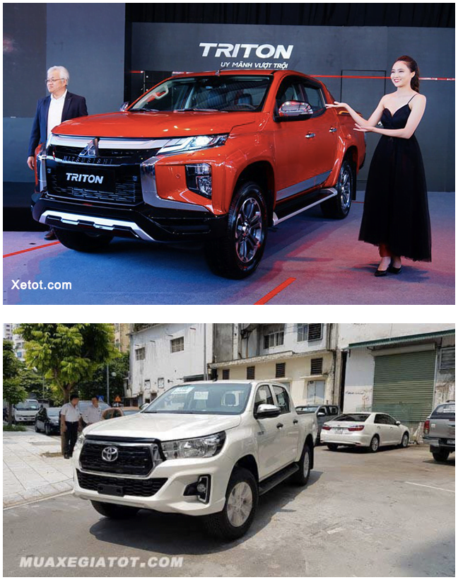 Sự khác biệt giữa Toyota Hilux 2.8G 4x4 AT MLM và Mitsubishi Triton 4x4 AT MIVEC Premium - TOYOTA VIỆT NAM - 5