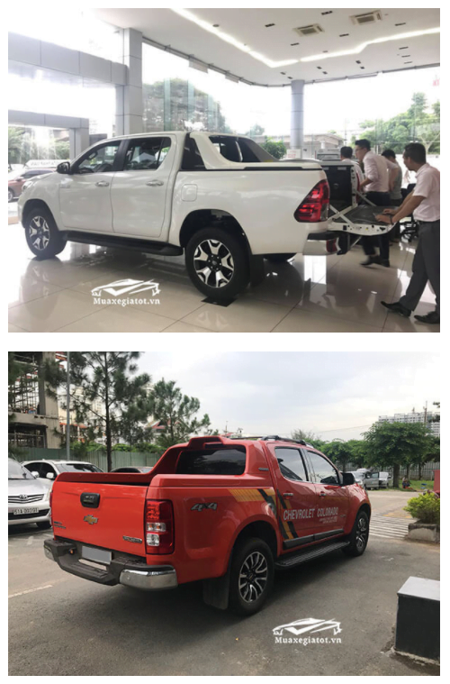 Toyota Hilux 2.8G 4x4 AT MLM và Colorado 2.5L 4x4 AT Storm - TOYOTA VIỆT NAM - 3