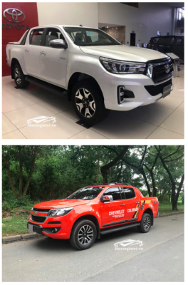 Toyota Hilux 2.8G 4x4 AT MLM và Colorado 2.5L 4x4 AT Storm - TOYOTA VIỆT NAM - 4