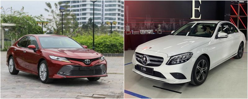 So sánh Toyota Camry và Mercedes C180 - TOYOTA VIỆT NAM - 1